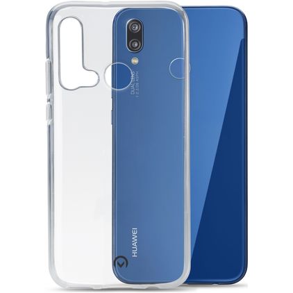 Mobilize Gelly Transparent Huawei P20 Lite (2019) TPU souple Coque arrière - Transparent