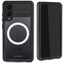 Mobilize Waterproof Coque Samsung Galaxy S25 Edge MagSafe Coque arrière Imperméable Rigide - Noir