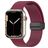 Mobigear Sport Mag Bracelet Silicone Apple Watch Fermeture magnétique - 42/41/40/38 mm - Bordeaux