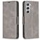 Mobigear Excellent Housse Samsung Galaxy S25 Etui Porte-Monnaie - Gris