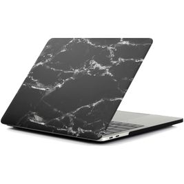 Mobigear Marble MacBook Pro 16 Pouces (2019-2020) Coque - Noir - Model A2141