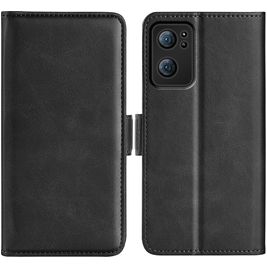 Mobigear Slim Magnet Housse OPPO Find X5 Lite Etui Porte-Monnaie - Noir