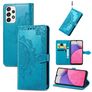 Mobigear Mandala Housse Samsung Galaxy A33 Etui Porte-Monnaie - Bleu