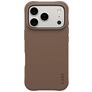 CARE by PanzerGlass Fashionable Coque iPhone 17 Pro MagSafe Coque arrière en Silicone - Espresso