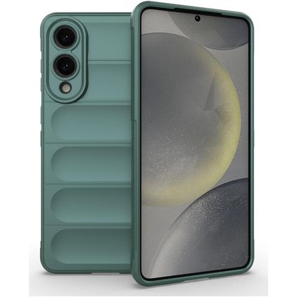 Mobigear Bumpy Samsung Galaxy S25 Edge TPU souple Coque arrière - Vert