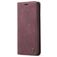 Caseme 013 Housse Samsung Galaxy A21s Etui Porte-Monnaie - Rouge