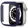 Mobigear Colors Coque rigide pour Apple Watch - 45 mm - Bleu foncé