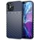 Mobigear Groove Coque iPhone 12 Pro Max Coque arrière en TPU Souple - Bleu