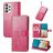 Mobigear Clover Housse Samsung Galaxy A73 Etui Porte-Monnaie - Magenta
