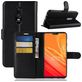 Mobigear Classic Housse OnePlus 6 Etui Porte-Monnaie - Noir