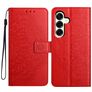 Mobigear Mandala Housse Samsung Galaxy A17 Etui Porte-Monnaie - Rouge