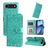 Mobigear Sunflower Housse iPhone Air Etui Porte-Monnaie - Vert