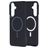 Mobiparts Slim Line Samsung Galaxy A57 MagSafe Plastique rigide Coque arrière - Onyx Black