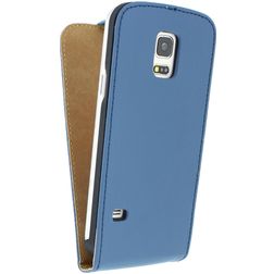 Mobilize Ultra Slim Flip Samsung Galaxy S5 Mini Étui à rabat - Bleu