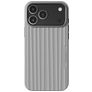 Nudient Bold iPhone 18 Pro Max MagSafe Plastique rigide Coque arrière - Urban Grey