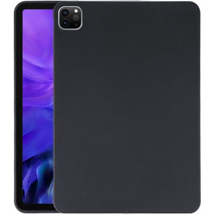Mobigear Basics Coque iPad Pro 11 Pouces (2020) Mince Coque arrière en en TPU Souple - Noir