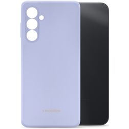 Mobilize Rubber Gelly Coque Samsung Galaxy A14 Coque arrière en TPU Souple - Pastel Purple