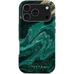 Burga Tough Coque iPhone 17 Pro MagSafe Coque arrière Rigide Anti-Chocs - Emerald Pool