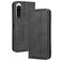 Mobigear Sensation Housse Sony Xperia 5 IV Etui Porte-Monnaie - Noir