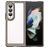 Mobigear Crystal Coque Samsung Galaxy Z Fold 4 Coque arrière Rigide - Transparent / Gris