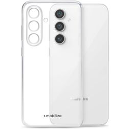 Mobilize Gelly Coque Transparente Samsung Galaxy S23 FE Coque arrière en TPU Souple - Transparent