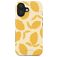 Burga Tough Coque iPhone 16 Coque arrière Rigide Anti-Chocs - Lemon Tart