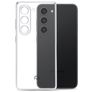 Mobilize Gelly Coque Transparente Samsung Galaxy S23 Plus Coque arrière en TPU Souple - Transparent