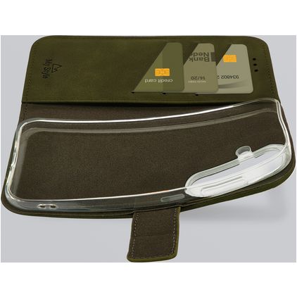 My Style Flex Wallet Housse Samsung Galaxy S26 Plus Etui Porte-Monnaie - Forest Green