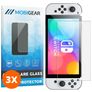 Mobigear Nintendo Switch OLED Verre trempé Protection d'écran - Compatible Coque (Lot de 3)