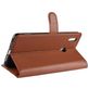 Mobigear Classic Housse HONOR Note 10 Etui Porte-Monnaie - Marron