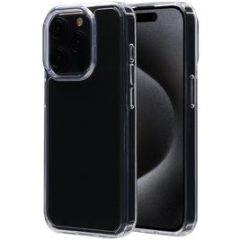 Mobiparts Classic Coque Transparente iPhone 15 Pro Coque arrière Rigide - Transparent