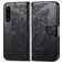 Mobigear Butterfly Housse Sony Xperia 5 IV Etui Porte-Monnaie - Noir