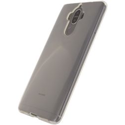 Mobilize Gelly Coque Transparente Huawei Mate 9 Coque arrière en TPU Souple - Transparent
