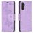 Mobigear Butterfly Samsung Galaxy A24 Étui Portefeuille - Violet