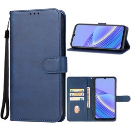 Mobigear Wallet Housse TCL 40 SE Etui Porte-Monnaie - Bleu