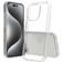 Mobigear Crystal Transparent iPhone 16 Pro Plastique rigide Coque arrière - Transparent