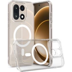 Mobigear Crystal Coque Transparente OnePlus 15 MagSafe Coque arrière Rigide - Transparent