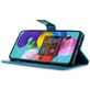 Mobigear Wallet Housse Samsung Galaxy A51 Etui Porte-Monnaie - Turquoise