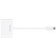 Macally UCVGA - Hub USB-C vers USB-A / USB-C / VGA - Blanc