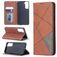 Mobigear Rhombus Slim Housse Samsung Galaxy S21 Etui - Marron