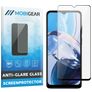 Mobigear Premium Motorola Moto E22 Verre trempé Protection d'écran - Compatible Coque - Noir