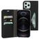 Mobiparts Classic Wallet Housse iPhone 12 Pro Max Etui Porte-Monnaie - Noir