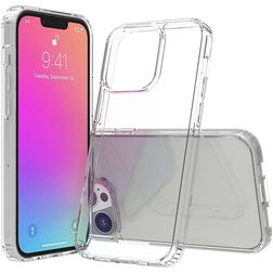 Mobigear Crystal Coque Transparente iPhone 13 Pro Coque arrière Rigide - Transparent