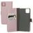 Mobiparts Saffiano Wallet Housse Samsung Galaxy A22 5G Etui Porte-Monnaie - Rose