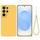 Mobigear Rubber Touch Coque Samsung Galaxy S26 Ultra Coque arrière en Silicone - Jaune