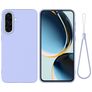 Mobigear Rubber Touch Coque Samsung Galaxy A37 Coque arrière en Silicone - Violet
