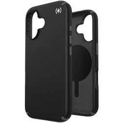 Speck Presidio2 Pro iPhone 16 MagSafe Plastique rigide Coque arrière Antichoc - Noir