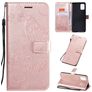 Mobigear Butterfly Housse Samsung Galaxy A51 Etui Porte-Monnaie - Rose doré