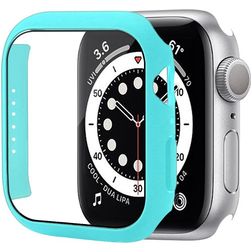 Mobigear Colors Coque Apple Watch - 45 mm Coque Rigide - Bleu