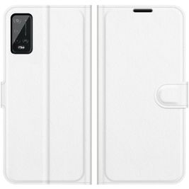 Mobigear Classic Housse Wiko Power U20 Etui Porte-Monnaie - Blanc